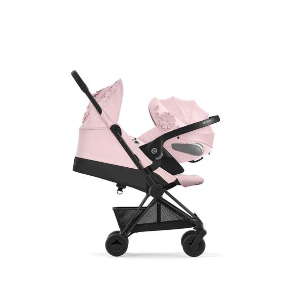 Coya Simply Flowers Pink Stroller