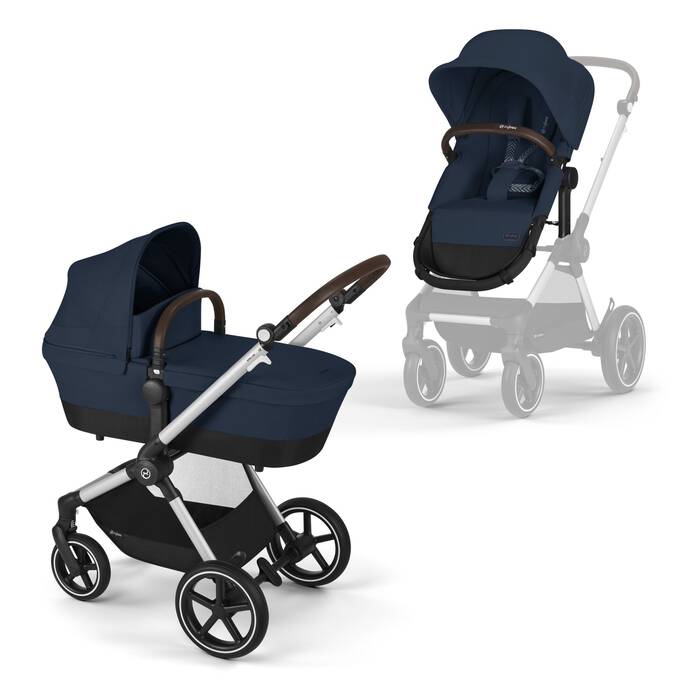 Cybex Poussette 2-en-1 Eos Lux - Ocean Blue