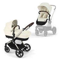 Cybex Poussette 2-en-1 Eos Lux - Seashell Beige