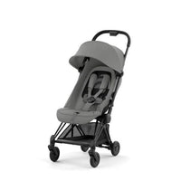 Poussette Coya Matt Black Mirage Grey