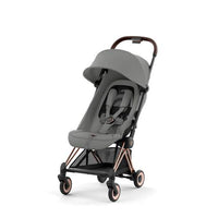Coya Rosegold Mirage Grey Kinderwagen