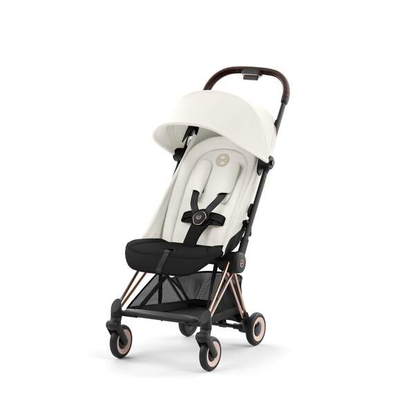 Coya Rosegold Off White Stroller