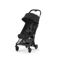 Coya Matt Black Kinderwagen – Sepia Black