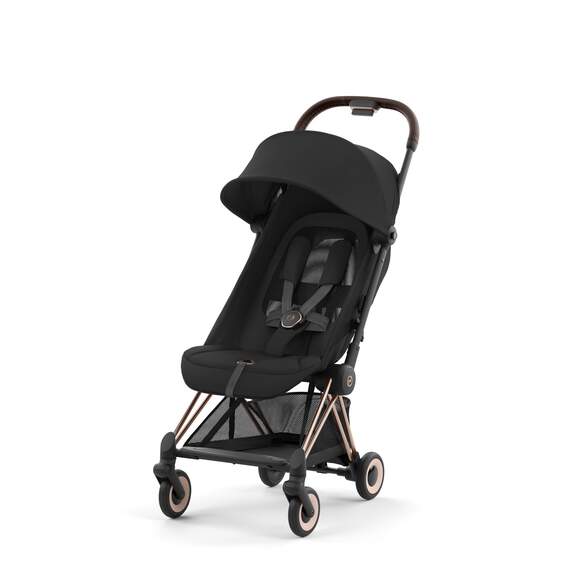 Coya Rosegold Sepia Black Stroller