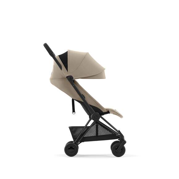 Poussette Coya Matt Black Cozy Beige
