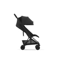Coya Matt Black Kinderwagen – Sepia Black