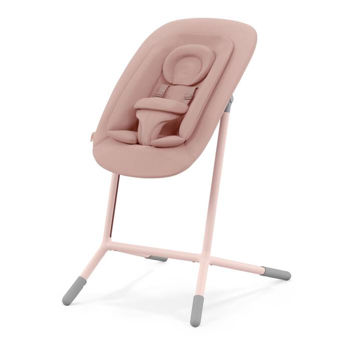 Chaise Haute Lemo 4en1 - Pearl Pink