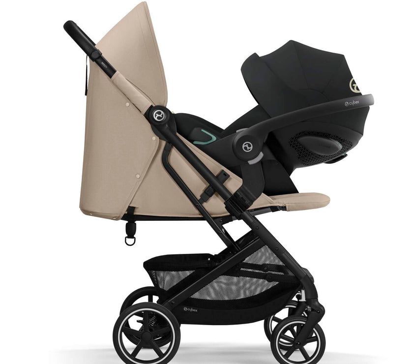 Duo Beezy Almond Beige + Cloud G i-Size Almond Beige