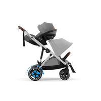 Poussette Double Cybex e-Gazelle S - Stone Grey