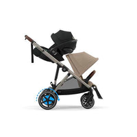 Poussette Double Cybex e-Gazelle S - Almond Beige