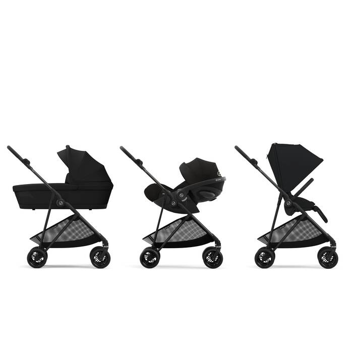 Poussette Melio Carbon Magic Black