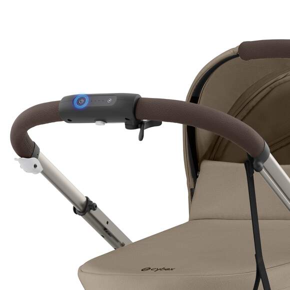Poussette Double Cybex e-Gazelle S - Almond Beige