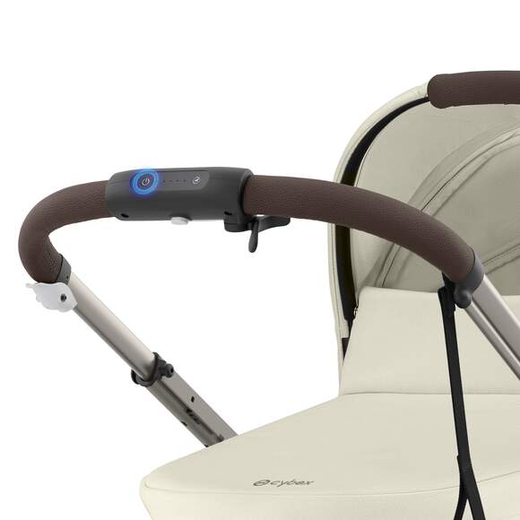 Poussette Double Cybex e-Gazelle S - Seashell Beige