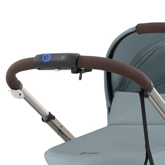 Poussette Double Cybex e-Gazelle S - Stormy Blue