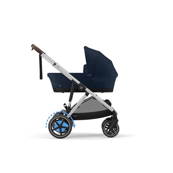 Poussette Double Cybex e-Gazelle S - Ocean Blue