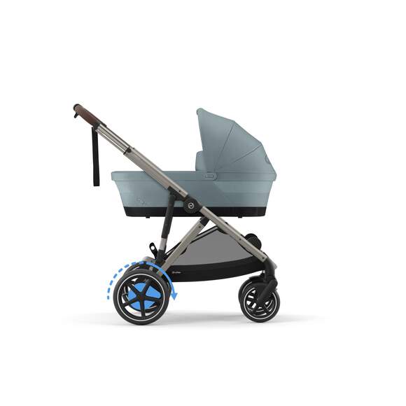 Poussette Double Cybex e-Gazelle S - Stormy Blue