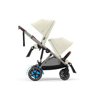Poussette Double Cybex e-Gazelle S - Seashell Beige