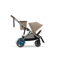 Poussette Double Cybex e-Gazelle S - Almond Beige