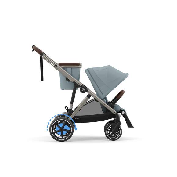 Poussette Double Cybex e-Gazelle S - Stormy Blue
