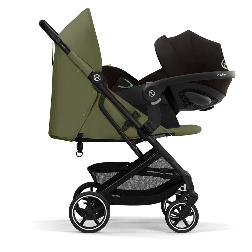 Duo Beezy Moss Green + Cloud G i-Size Moon Black