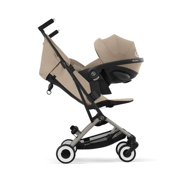 Poussette compacte Libelle - Almond Beige - Mode Bébé Claye