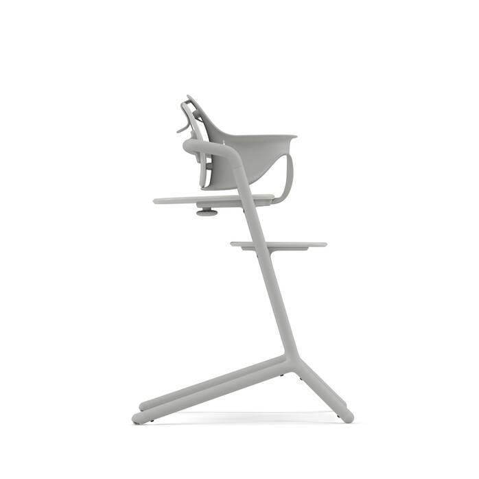 Chaise Haute Lemo 4en1 - Suede Grey - Mode Bébé Claye