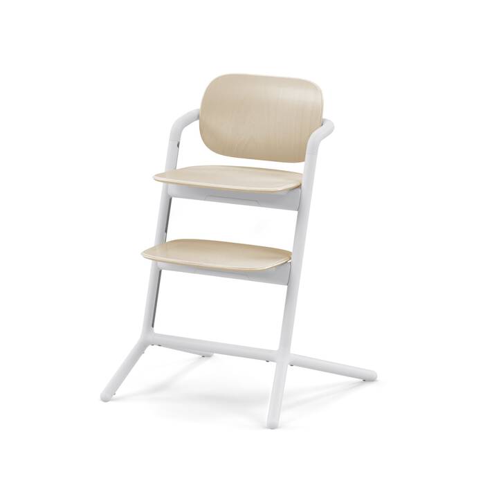 Chaise Haute Lemo 4en1 - Sand White - Mode Bébé Claye