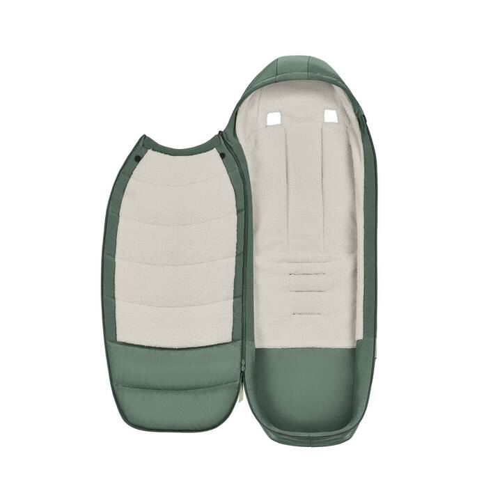 Chancelière Platinum Leaf Green - Mode Bébé Claye