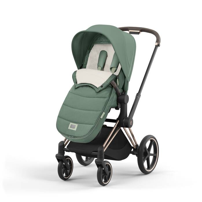 Chancelière Platinum Leaf Green - Mode Bébé Claye