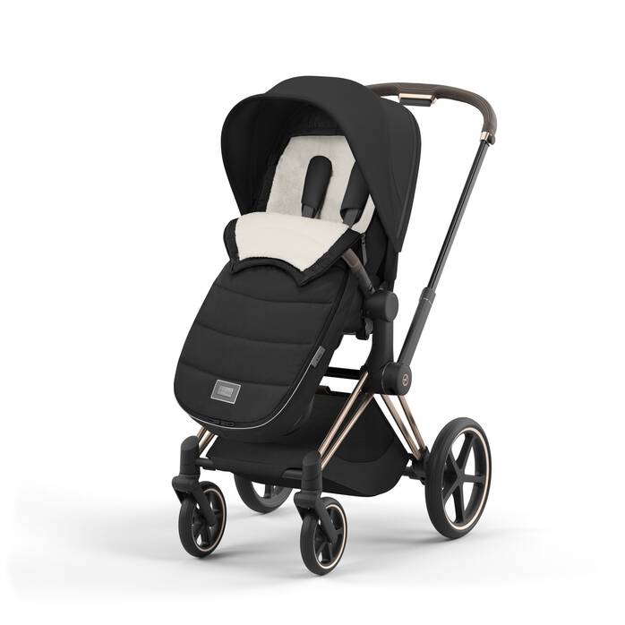 Chancelière Platinum Sepia Black - Mode Bébé Claye
