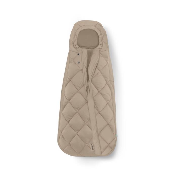 Chancelière Universelle pour Siège Auto Snogga Mini 2 Almond Beig - Mode Bébé Claye