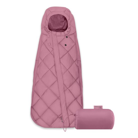 Chancelière Universelle pour Siège Auto Snogga Mini Magnolia Pink - Mode Bébé Claye