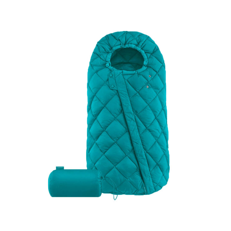 Chancelière Universelle pour Siège Auto Snogga Mini -  River blue - Mode Bébé Claye