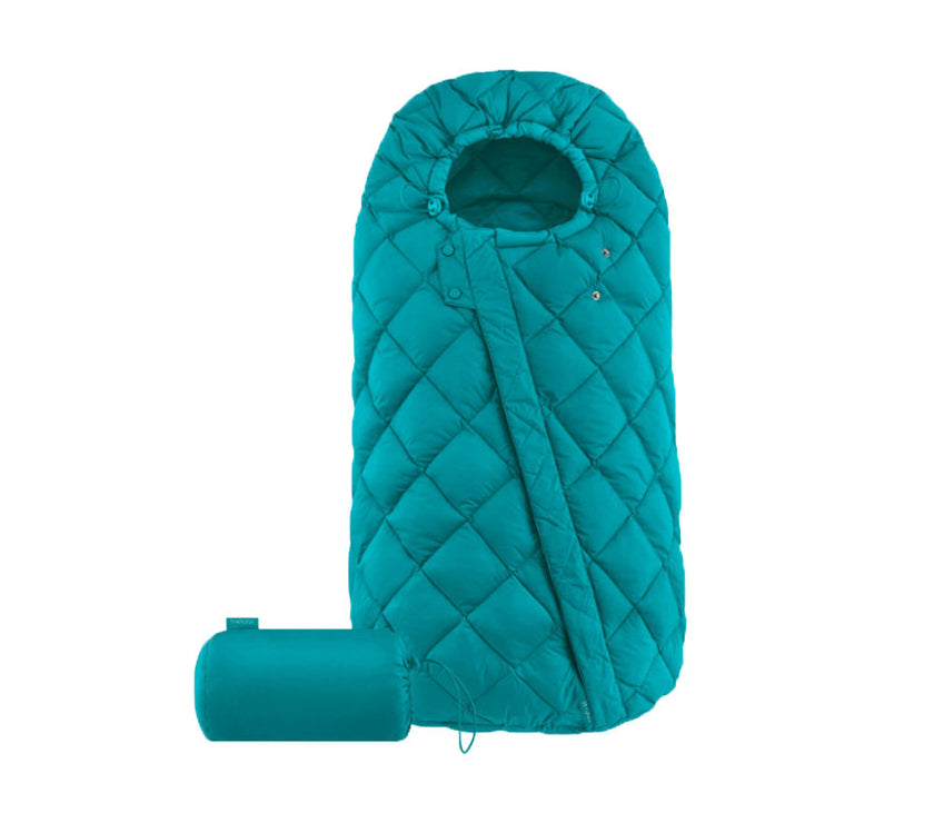 Chancelière Universelle pour Siège Auto Snogga Mini -  River blue - Mode Bébé Claye