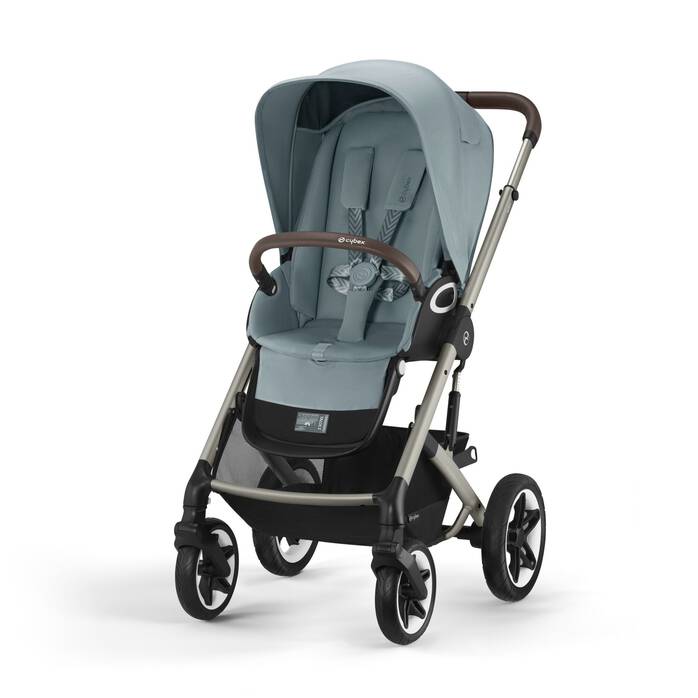 Cybex-Poussette Tout-Terrain Talos S Lux – Bleu - CYBEX - Mode Bébé Claye