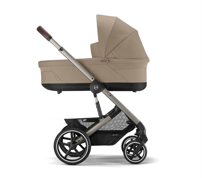 Cybex Nacelle S Lux -Almond Beige - Mode Bébé Claye