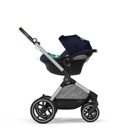 Cybex Poussette 2-en-1 Eos Lux - Ocean Blue - Mode Bébé Claye