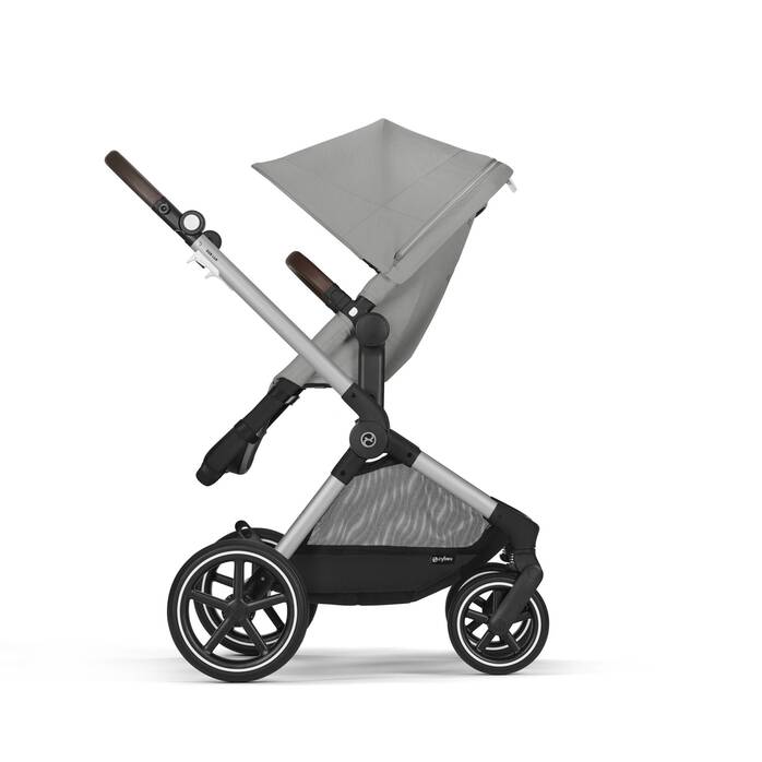 Cybex Poussette 2-en-1 Eos Lux - Stone Grey - Mode Bébé Claye