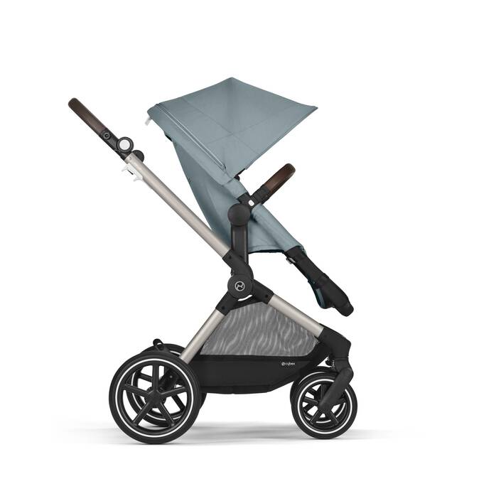 Cybex Poussette 2-en-1 Eos Lux - Stormy Blue - Mode Bébé Claye