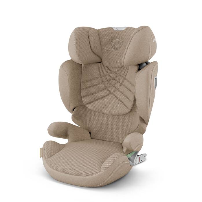 Cybex Siege Auto Groupe 2/3 Solution T i-Fix Plus - Cozy Beige - Mode Bébé Claye