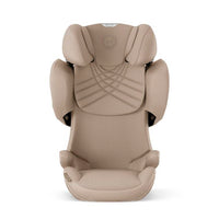 Cybex Siege Auto Groupe 2/3 Solution T i-Fix Plus - Cozy Beige - Mode Bébé Claye