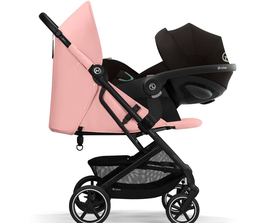 Duo Beezy Candy Pink + Cloud G i-Size Moon Black - Mode Bébé Claye