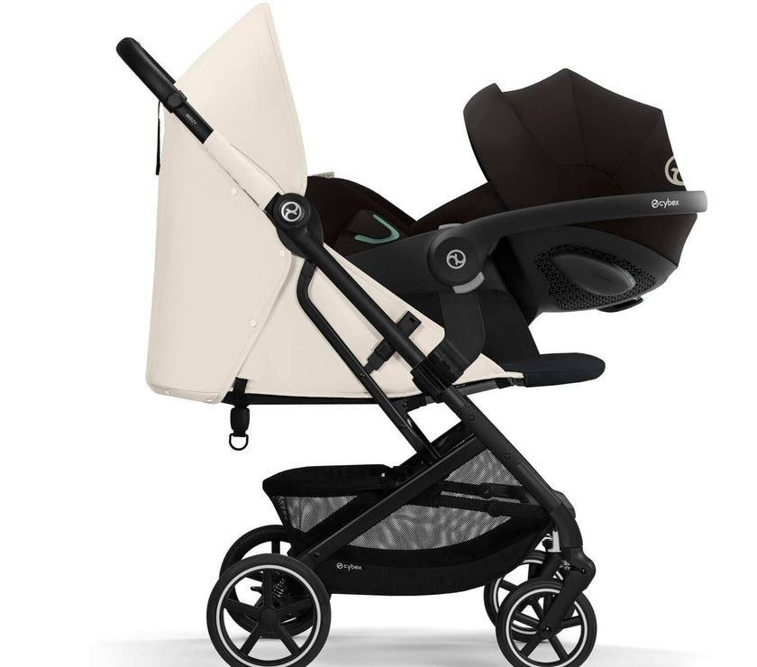 Duo Beezy Canvas White + Cloud G i-Size Moon Black - Mode Bébé Claye