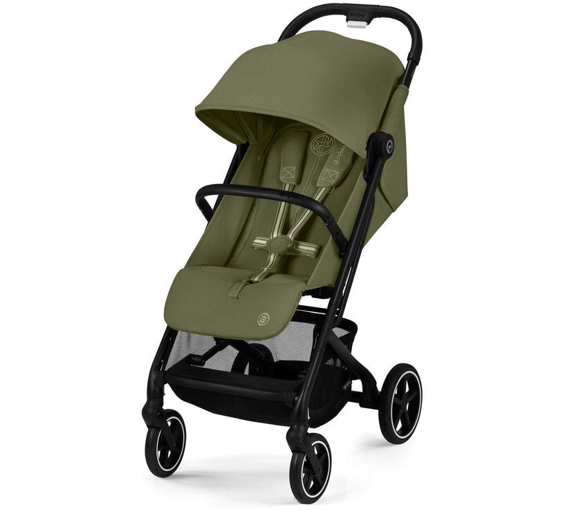 Duo Beezy Moss Green + Cloud G i-Size Moon Black - Mode Bébé Claye