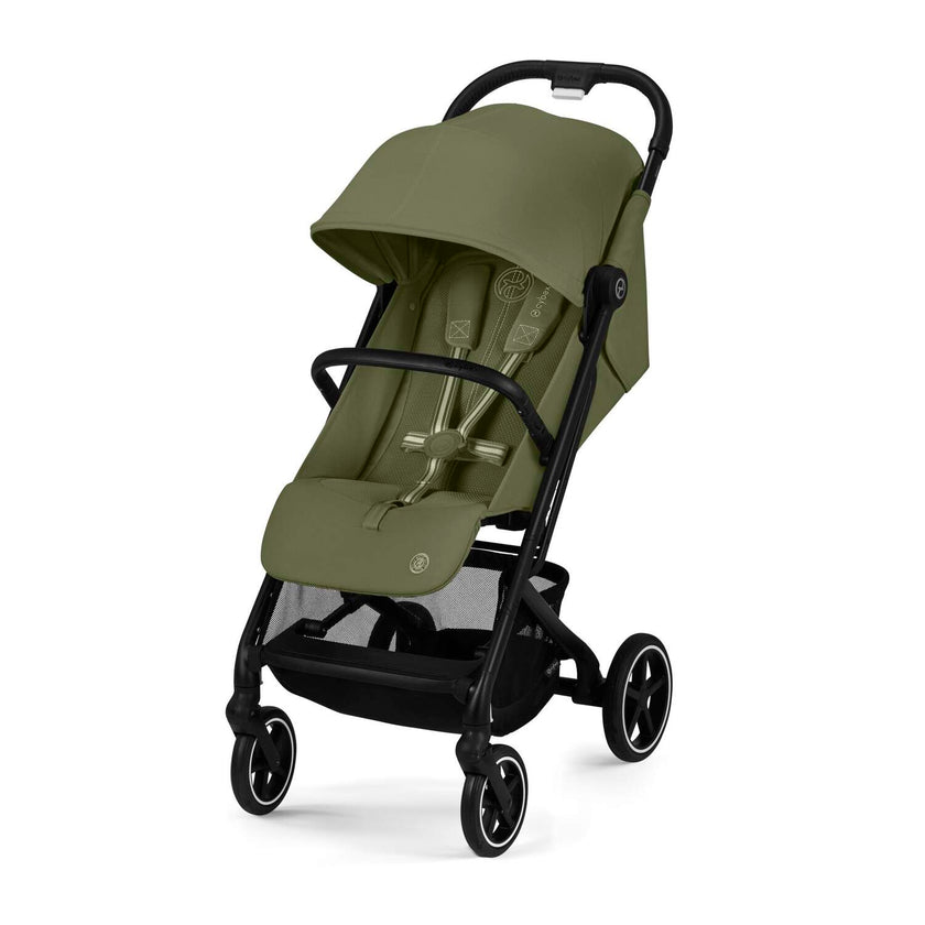 Duo Beezy Moss Green + Cloud G i-Size Moon Black - Mode Bébé Claye