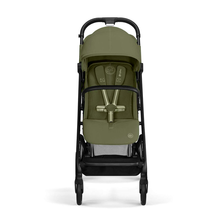 Duo Beezy Moss Green + Cloud G i-Size Moon Black - Mode Bébé Claye