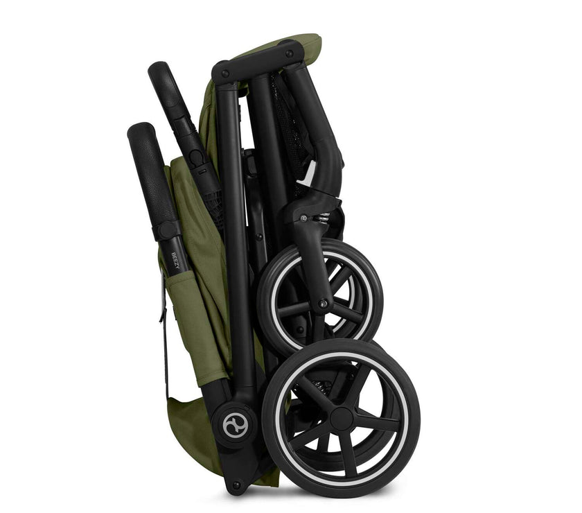 Duo Beezy Moss Green + Cloud G i-Size Moon Black - Mode Bébé Claye