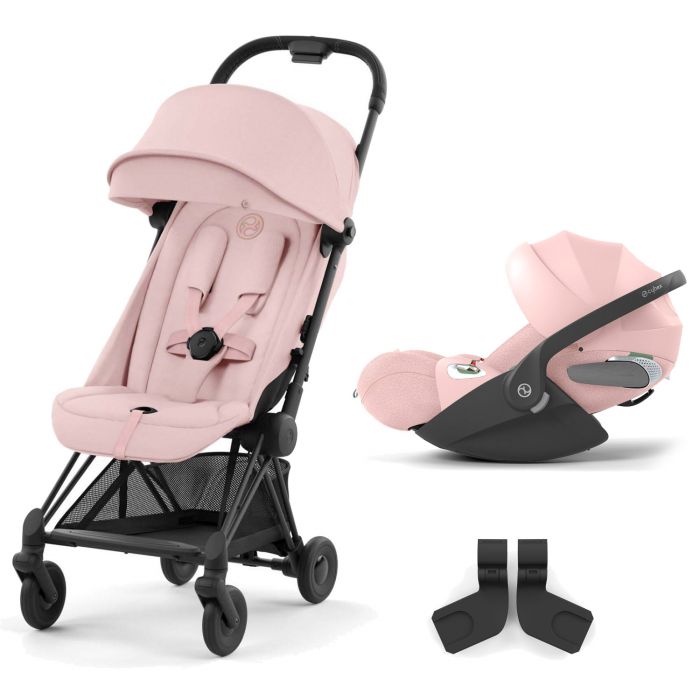 Duo Coya Matt Black + Cloud T i-Size - Rose - Mode Bébé Claye