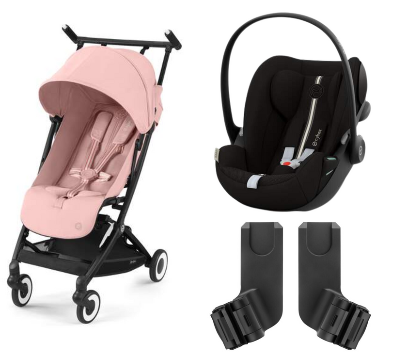 Duo Libelle + Cloud G i-Size - Candy Pink - Mode Bébé Claye