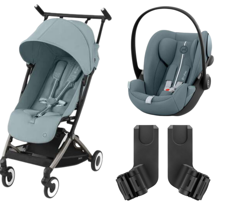 Duo Libelle + Cloud G i-Size - Stormy Blue - Mode Bébé Claye